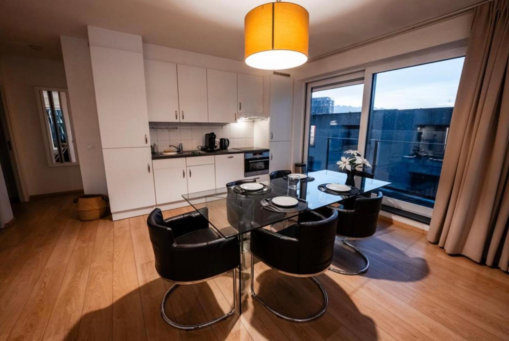 Apartment With Stunning View In City Center Brussels Ngoại thất bức ảnh