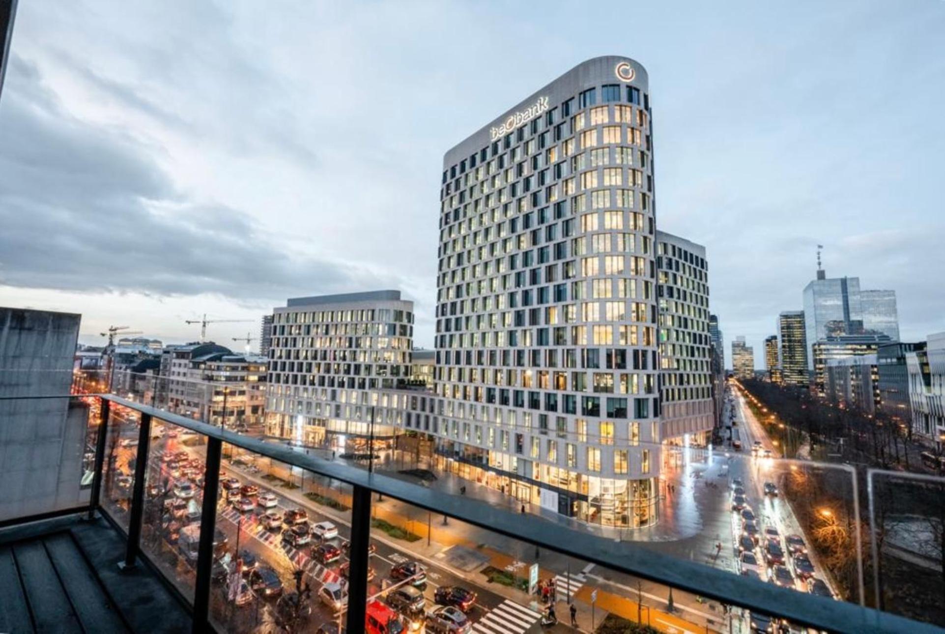 Apartment With Stunning View In City Center Brussels Ngoại thất bức ảnh