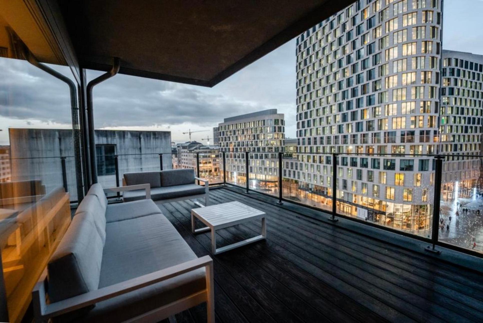 Apartment With Stunning View In City Center Brussels Ngoại thất bức ảnh